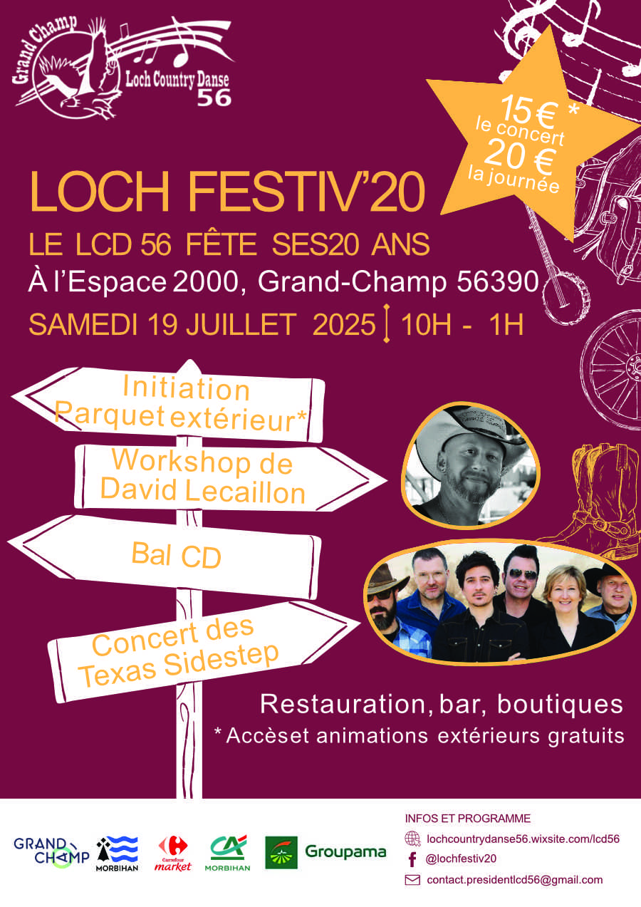 Le Loch Country Danse fête ses 20 ans